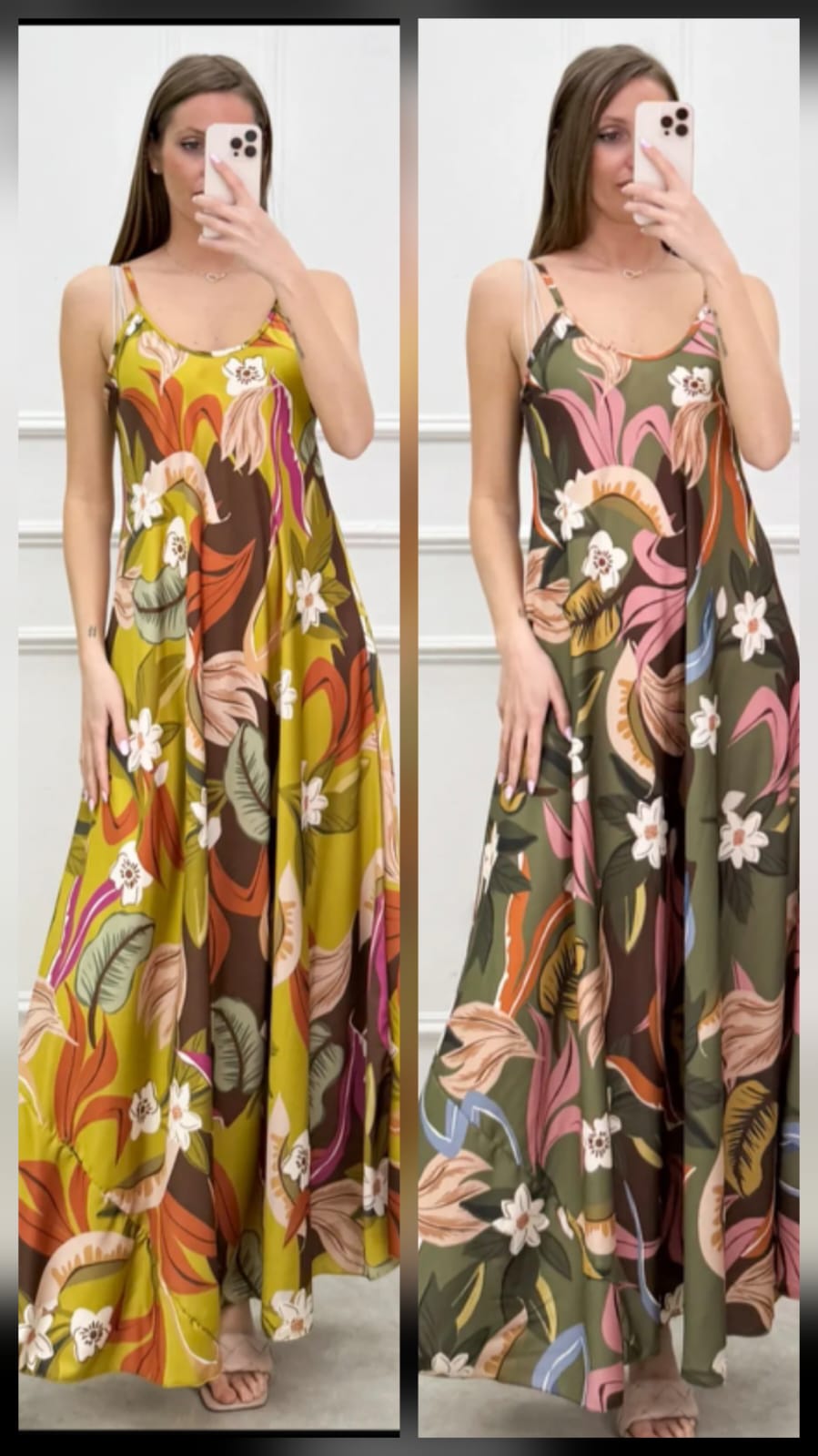 Rochia Maxi Boho — Imprimeu Boem — Cindy Fashion